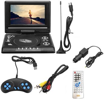 7.8 Inch Draagbare Hd Tv Home Auto Dvd-speler Vcd Cd MP3 Dvd-speler Usb Kaarten Rca Tv Portatil Kabel game 16:9 Draaien Lcd-scherm AU plug