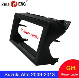 7/9 Inch 2 Din Auto Radio Gezicht Plaat Frame Voor Suzuki Alto Fascia Auto Dvd Gps Speler panel Dash Mount Kit Auto Accessoire For 7 duim radio