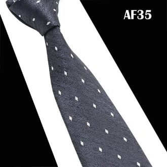 7 Cm Polyester Gestreepte Stippen Cashew Bloemen Business Tie Gravatas Corbatas Casual Stropdas Bruiloft Jacquard Dassen 35