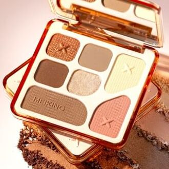 7 Color Eyeshadow Palette - Brown #Brown