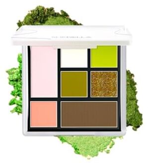 7 Color Eyeshadow Palette - Heartbeat Diary #02 Heartbeat Diary - 9g