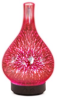 7 Colour Luchtbevochtiger Glas Nachtverlichting Diffusers Cool Mist Luchtbevochtiger Veranderende Led-verlichting Aroma Diffuser Освежитель Воздуха