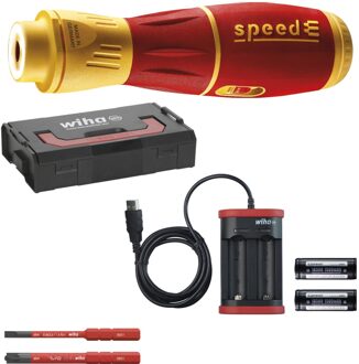 7-delige E-schroevendraaierset Speed Wit