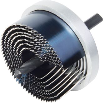 7-delige Gatenzaagset staal Grijs