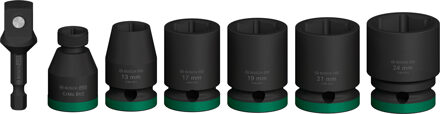 7-delige Krachtdoppenset 40 mm | 13, 17, 19, 21, 24 mm | 2 adapters - 2608003032