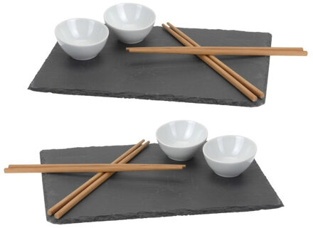 7-Delige sushi set voor 4x personen - Serveerplanken Multikleur