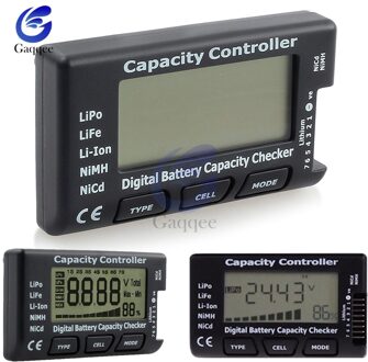 7 Digitale Batterij Capaciteit Checker Lipo Life Li-Ion Nicd Nimh Batterij Voltage Tester Controleren Capaciteit Controller