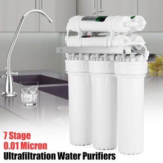 7 Drinking Water Filter UF Ultrafiltration System Home Kitchen Purifier Water Filters With Faucet Valve Water Pipe