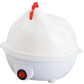 7 Ei Capaciteit Elektrische Eierkoker Voor Hardgekookte Eieren Multifunctionele Cartoon Kip Eierkoker Met Auto Shut off