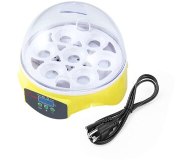 7 Eieren Incubator Plastic Digitale Kip Temperatuurregeling Automatische Incubator Hatcher Incubatie Gereedschap Levert