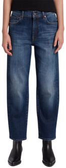 7 For All Mankind Cropped Jeans 7 For All Mankind , Blue , Dames - W25,W28