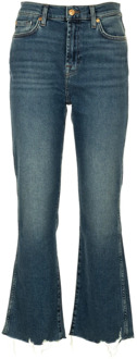 7 For All Mankind Flared Jeans 7 For All Mankind , Blue , Dames - W29,W27,W28