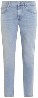 7 For All Mankind Heren Slimmy Tapered 7 For All Mankind , Blue , Heren - W32,W33,W30,W34