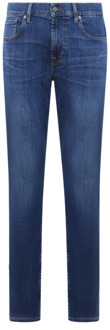 7 For All Mankind Heren Slimmy Tapered 7 For All Mankind , Blue , Heren - W33,W34,W32,W30,W31,W36