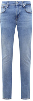 7 For All Mankind Heren Slimmy Tapered 7 For All Mankind , Blue , Heren - W34,W33,W31,W36