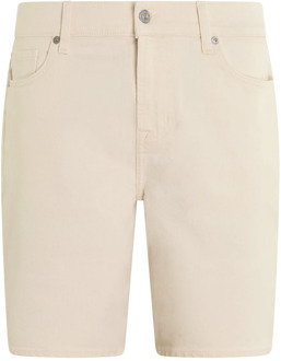 7 For All Mankind Heren Straight Short 7 For All Mankind , White , Heren - W30,W32,W31,W33