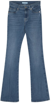 7 For All Mankind High Rise Bootcut Bair Stream Jeans 7 For All Mankind , Blue , Dames - W27,W24