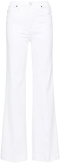 7 For All Mankind Modern Dojo Flared Jeans 7 For All Mankind , White , Dames - W28,W27,W25