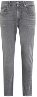 7 For All Mankind Moderne Slimmy Tapered Jeans 7 For All Mankind , Gray , Heren - W31,W33,W30,W34