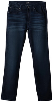 7 For All Mankind Slim-fit broek 7 For All Mankind , Blue , Heren - 5XL