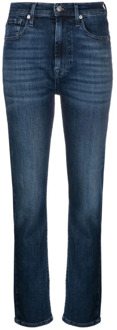 7 For All Mankind Slim-fit Jeans 7 For All Mankind , Blue , Dames - W24