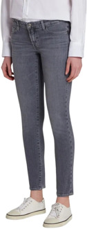 7 For All Mankind Slim-fit Trousers 7 For All Mankind , Gray , Dames - W26,W28