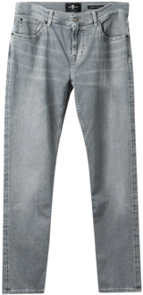 7 For All Mankind Slimmy Tapered Fit Jeans voor heren 7 For All Mankind , Gray , Heren - Xl,L,M,S,3Xl,5Xl,4Xl