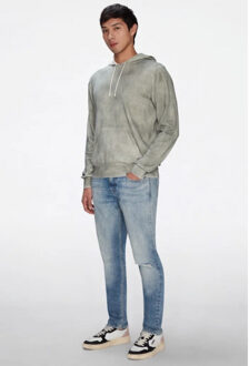 7 For All Mankind Slimmy tapered left hand crest light Blauw - 33