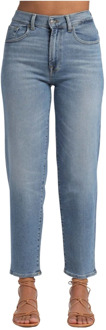 7 For All Mankind Straight Jeans 7 For All Mankind , Blue , Dames - W26