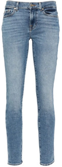 7 For All Mankind Vintage Love Soul Skinny Jeans 7 For All Mankind , Blue , Dames - W26,W25,W30
