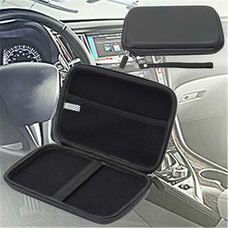 7 "GPS Navigatie Opbergtas Bescherming PU EVA Hard Shell Box Carry Case Cover Outdoor Reizen Draagbare SAT NAV houder Protector