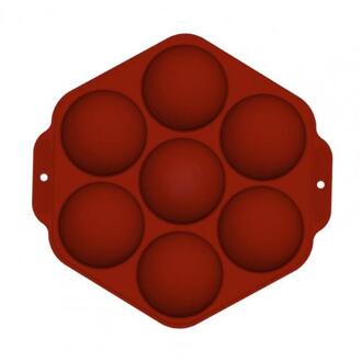 7 Grids Semi-Ronde Herbruikbare Siliconen Cakevorm Geurkaars Maken Bakken Tool Cake Decorating Tool Pastrytools Bakvormen