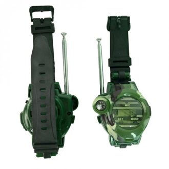 7 In 1 Draadloze Walkie Talkie Horloge Kompas Kinderen Kids Outdoor Interactieve Speelgoed 2 Stuks