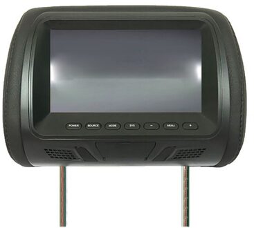 7 Inch 800X480 Pixels Auto Hoofdsteun Monitor Led Digitale Scherm MP4 MP5 Speler Usb Tf Rear Seat Entertainment