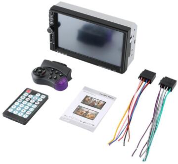 7 Inch Dubbele 7018B 2 Din Auto Fm Stereo Radio MP5 Speler Touchscreen Multimedia Speler Met Richting Controle