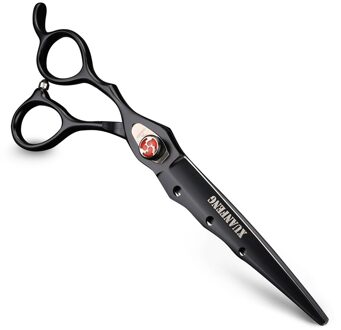 7 inch left hand hairdressing scissors Japan 440C cutting scissors and thinning scissors set snijdend scissors