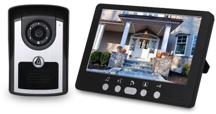 7 inch Monitor HD Camera Video Door Phone Doorbell Intercom System