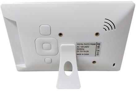 7 inch motion sensor reclame display foto speler video speler digitale fotolijst ondersteuning SD kaart en USB drive wit / au plug