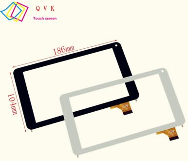 7 Inch Touch Screen Voor Dl X Pro TP266BRA TP266 Capacitieve Touchscreen Sensor Reparatie En Vervanging Deel wit