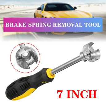 7 Inch Universal Drum Brake Retaining Spring Clamp Tool Car Mechanics Removal Replacing Brake Shoe Retaining Washers Hand Tool