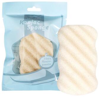 7 Kleur Natuurlijke Zachte Konjac Facial Sponge Puff Bad Spons Lichaam Dode Huid Reiniging Exfoliërende Douche Borstel Voor Kinderen En volwassenen 01