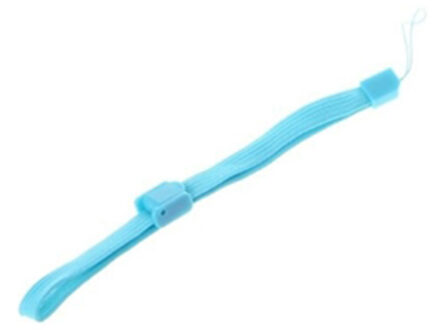 7 Kleuren Camera Telefoon Strap Kabel Leuke Hand Pols Voor Mobiele Telefoons Bandjes Case Remote Controllers Voor Iphone samsung blauw