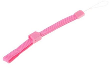 7 Kleuren Camera Telefoon Strap Kabel Leuke Hand Pols Voor Mobiele Telefoons Bandjes Case Remote Controllers Voor Iphone samsung roze