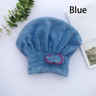 7 kleuren Microfiber Effen Snel Droog Haar Hoed Haar Tulband Vrouwen Meisjes Dames Cap Zwemmen Drogen Handdoek Hoofd Wrap Hoed
