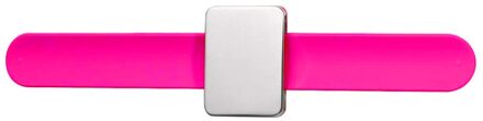 7 Kleuren Naaien Speldenkussen Pols Hand Magnetische Naald Pad Houder Vierkante Veiligheid Pin Kussen Opslag Pin Houder Naaibenodigdheden roze