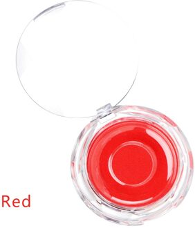 7 Kleuren Valse Wimpers Verpakking Doos Transparant Deksel Lade Individuele Magneet Wimpers Stand Acryl Pad Lash Ronde Storage Tool rood