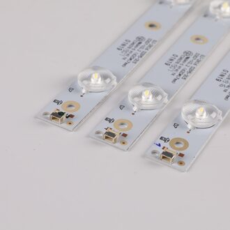 7 Lamp 620 Mm Led Backlight Strips Voor Aoc LE32S5970 Bars Kit Tv Led Lijn Bands Hd Lens GJ-2K16 D2P5-315 d307-V2.2 LB32080 V0_00 1reeks
