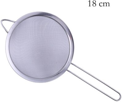 7 Maten Rvs Draad Fijne Mesh Olie Zeef Zeefje Zeef Vergiet Keuken Koken Lepel 18cm
