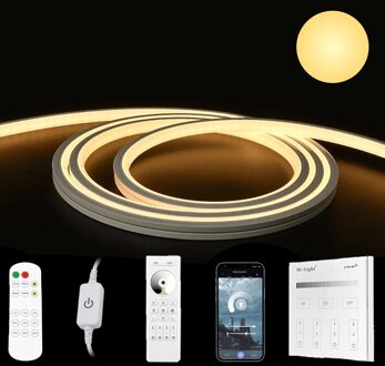 7 meter led flex warm wit midi top view - complete set verlichting