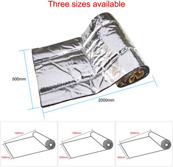 7 Mm 1000X1500 Mm Auto Truck Firewall Warmte Deadener Isolatie Mat Anti-geluid Geluidsisolatie katoen Warmte